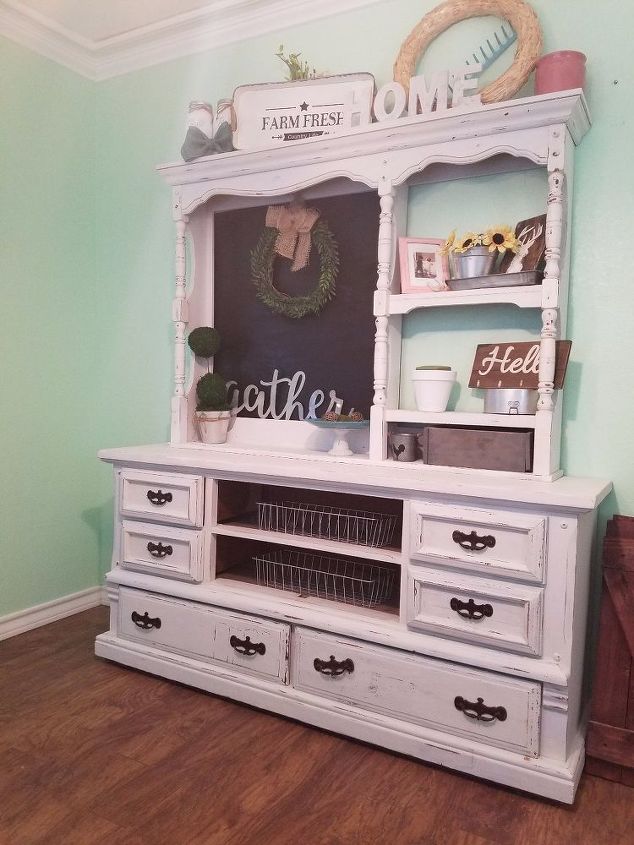 Dresser Hutch Makeover Hometalk
