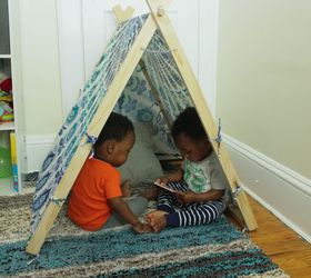 DIY TeePee Tent for Kids or Pets!
