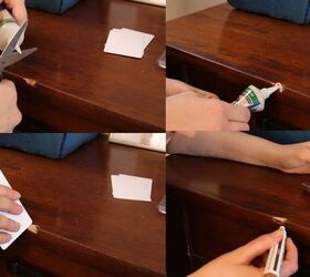 31 tricks to help you fix the wood in your home, Remove Deep Gouges From Wood With A Knife