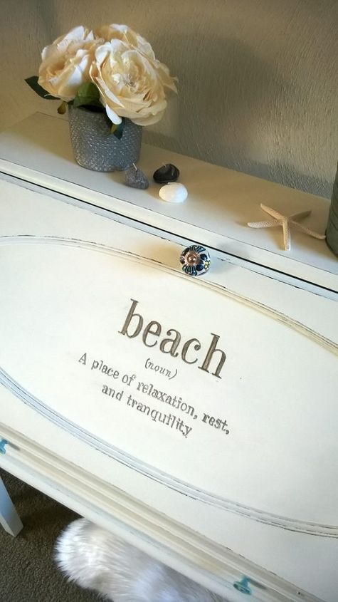 31 idias de decorao costeira perfeitas para sua casa, Reforma de escrivaninha casual costeira