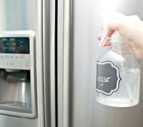 s 30 essential hacks for cleaning around your home, Clean Stainless Steel With Vinegar