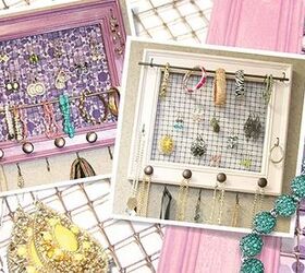 s 30 fun ways to keep your home organized, Make A Jewelry Organizer With Chicken Wire