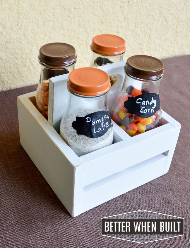 10 clever crafty ways to transform crates, Gather Your Frappuccino Needs In A Tiny Crate