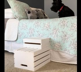 10 clever crafty ways to transform crates, Help Your Dog Reach Anything With Stairs