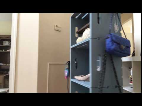 10 clever crafty ways to transform crates, Use A Lazy Susan For Turning Storage Crates