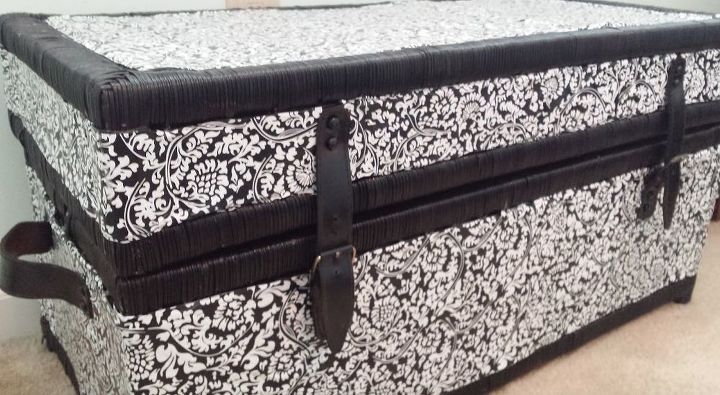 s 31 astounding things you didn t know you could do with contact paper, Upgrade a boring brown wicker box