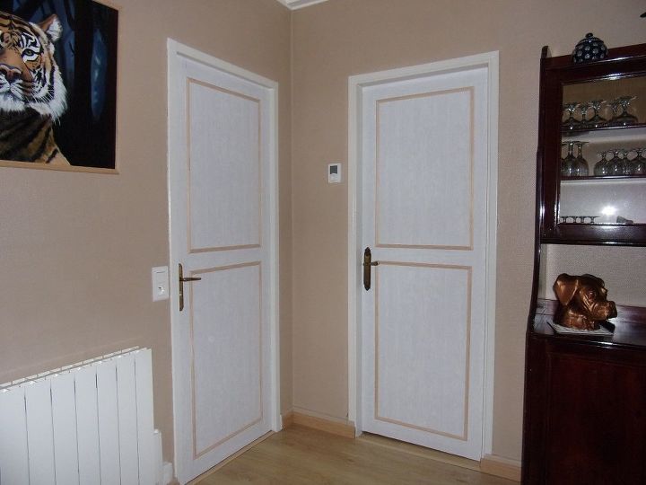 s 31 astounding things you didn t know you could do with contact paper, Redo your gross doors