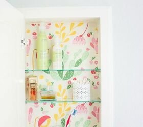 s 31 astounding things you didn t know you could do with contact paper, Refresh your medicine cabinet