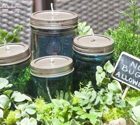 s 15 super affordable ways to decorate for any season, Make A Citronella Centerpiece For Summertime