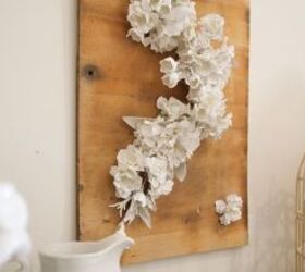 s 15 super affordable ways to decorate for any season, Make A Blooming Sign For Spring s Arrival