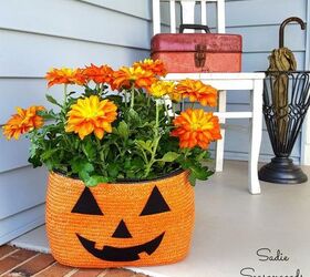 s 15 super affordable ways to decorate for any season, Transform A Straw Purse Into A Lantern