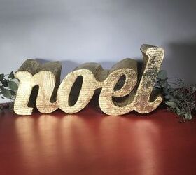 s 15 super affordable ways to decorate for any season, Curl Cardboard For Christmas Sayings