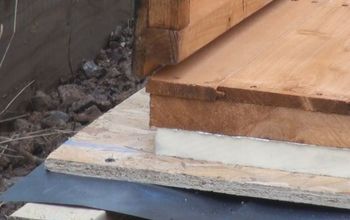 Laying a Wooden Base for a Large Shed or Workshop