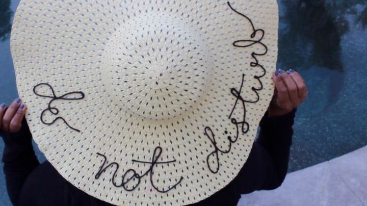 tumblr fashion diy summer sun hat