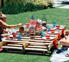 4th of july backyard picnic decor