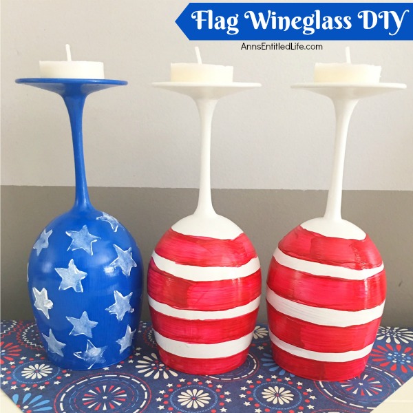 31 unusual flag ideas that actually look amazing, Make your own flag wine glasses