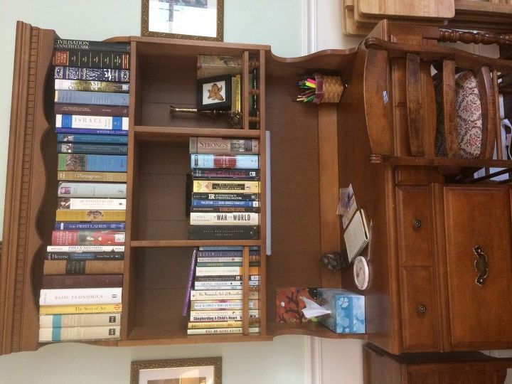 q styling old desk and hutch