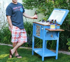s heartwarming diy gifts ideas for your dad on his big day, Build A Cooler From Beer Caps