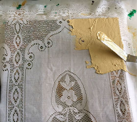 creating a crusty water damaged lace