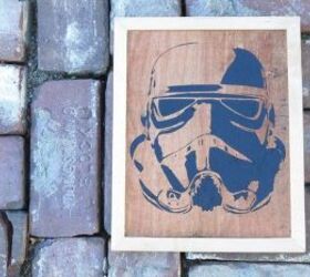 simple diy wall art from reclaimed plywood and flooring