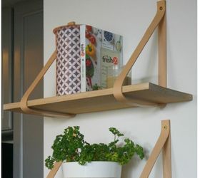 Leather Strap Shelves Hometalk