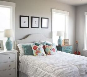 s 15 makeovers that will make you rethink your bedroom, A Coastal Theme For Bringing In The Beach