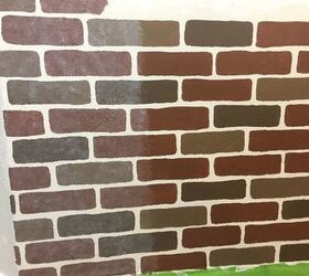 how to diy a faux brick wall the easy way