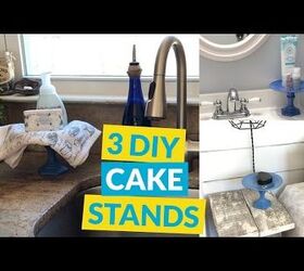 s 10 home decor projects you can do in under 30 minutes, Glue A Glass Saucer For An Instant Soap Stand