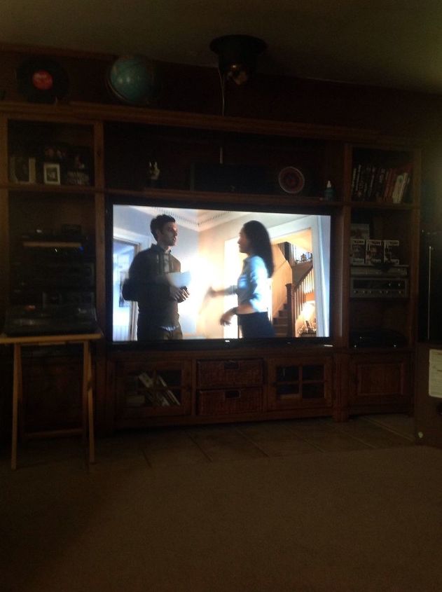 q how do i paint an entertainment center
