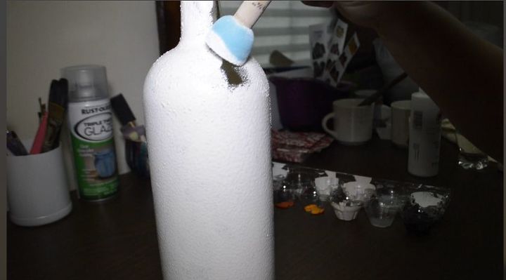 DIY Decoupage And Crackle Using Elmer's Glue | Hometalk