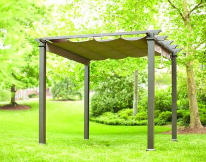 how would i build a rain proof roof for my aluminum pergola