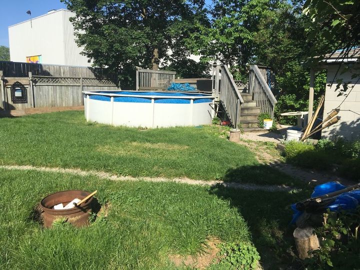 q fun ideas for around an above ground pool