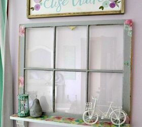 30 stylish update ideas you ll want to use for your bedroom, Create an adorable window shelf wall
