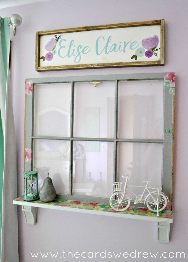 30 ideas de actualizacin con estilo que querr usar para su dormitorio, Crea una adorable pared de estantes en la ventana