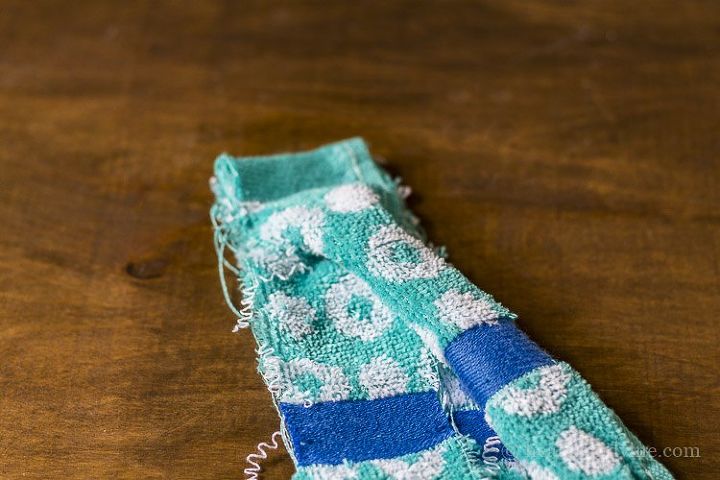 how to make a braided beach towel rug