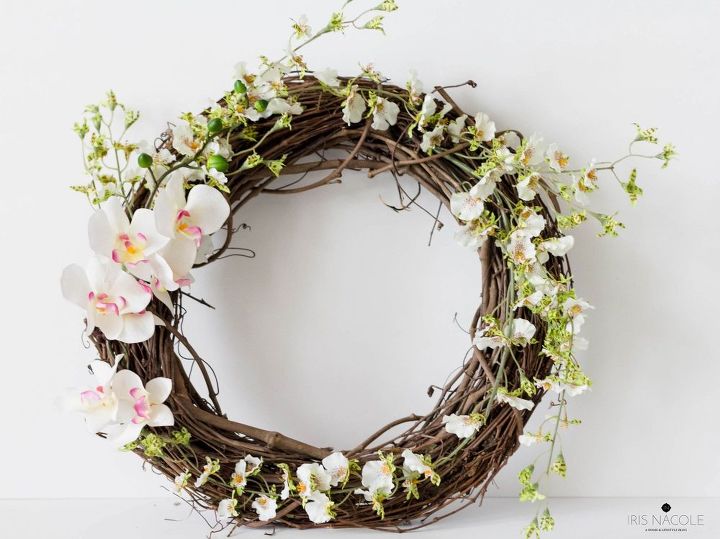 30 ideias fabulosas de coroas de flores que faro seus vizinhos sorrirem, Primavera e coroa de dia dos namorados