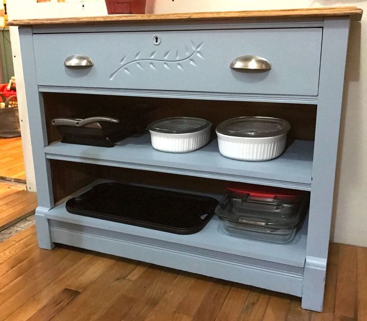31 amazing furniture flips you have to see to believe, Change Your Dresser Into A Kitchen Island