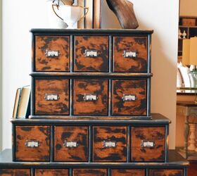 31 amazing furniture flips you have to see to believe, CD Cabinet Turned Vintage Apothecary Piece