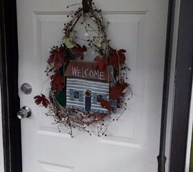 House Painted and Dutch Door In