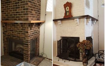 Fireplace Brighten and Refresh
