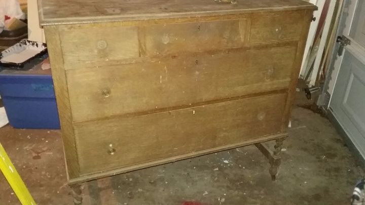 q top coat suggestions for a stained dresser turned bathroom vanity