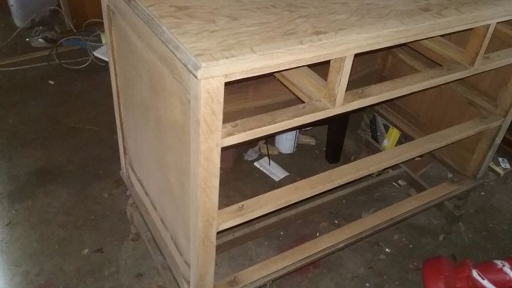 q top coat suggestions for a stained dresser turned bathroom vanity