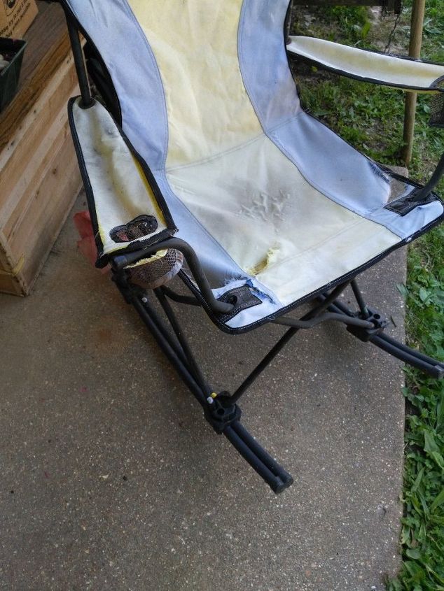 how to replace canvas in camp chair