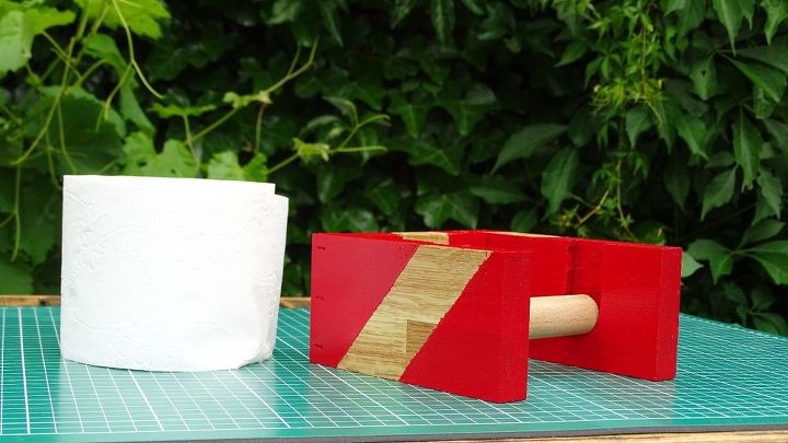 how to create a simple toilet paper holder diy