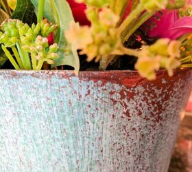 upcycle plastic flower pots into high end decor