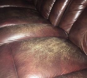 q can anything be done to salvage the looks of a worn leather couch