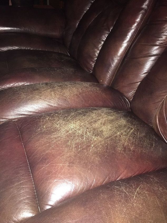 q can anything be done to salvage the looks of a worn leather couch