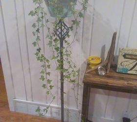 30 stunning ways to display your plants, Reuse An Unloved Standing Floor Lamp