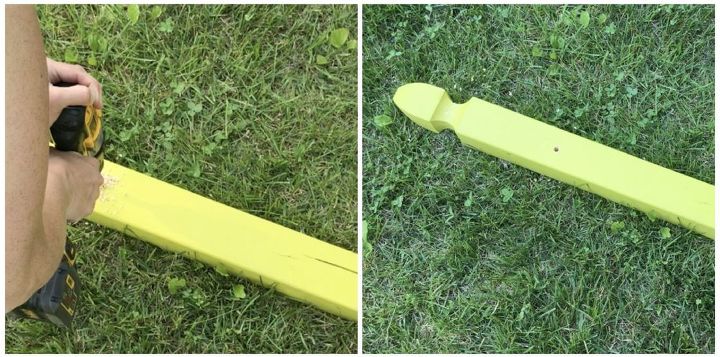 tire rim water hose holder