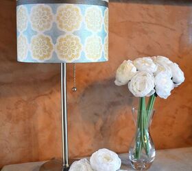 s 16 gorgeous ways to transform your blah lamp, Attach Colorful Tape For A Lamp Revamp
